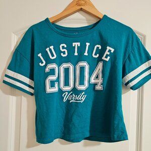 Justice Crop Top Varsity 2004